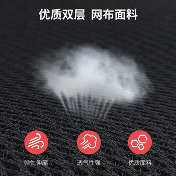得力 deli 简约舒适办公椅 人体工学电脑椅 带头枕舒适办公椅子 87092