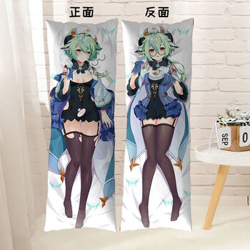 原神等身抱枕成人 原神周边等身抱枕雷电将军性感等身玩偶双人手办