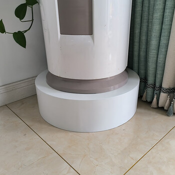 宸轩宝适用格力海尔空调底座圆柱加高支架立式柜式通用托架木质圆台垫