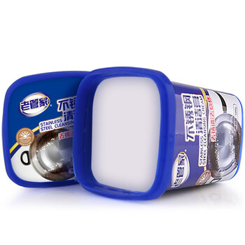 老管家不锈钢清洁膏陶瓷厨房多功能清洁剂锅底黑垢去污除锈500g 老管家不锈钢清洁膏陶瓷厨房多功能清洁剂锅底黑垢去污除锈500g