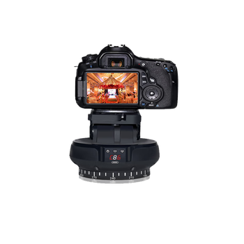 komery 相机电动云台智能无线遥控手机直播旋转360度全景拍摄相机微单