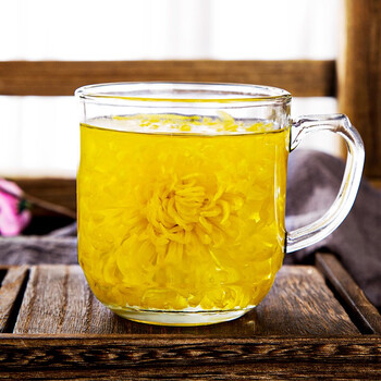 菊芝韵 金丝皇菊 庐山金菊 菊花茶 婺源皇菊 大菊花茶一朵一杯 20克