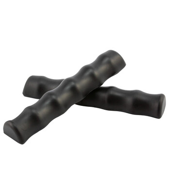 芬尚 文房用品 仿玉镇尺竹节镇纸 学生毛笔书法压纸用 纳米仿瓷材质美观实用结实耐摔 17.5cm一对装