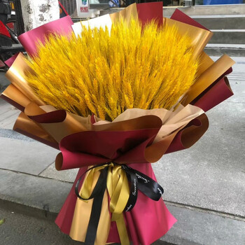 鲜花速递大麦穗花束礼盒开业花篮全国同城配送上门开业礼品开张商务