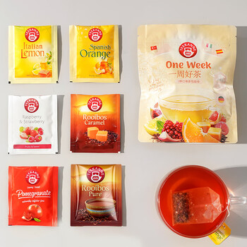 Teekanne花果茶德国进口7口味一周好茶冷热泡水果茶组合茶包15g*1袋