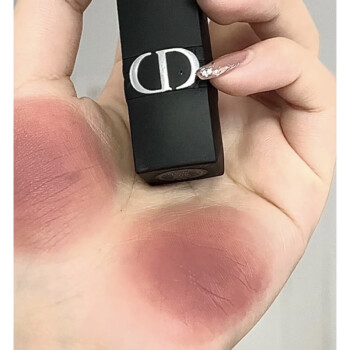 迪奧dior2022新品磨砂黑管啞光鎖色口紅999200518558300720黑管啞光