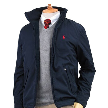 美国保罗男夹克男百搭宽松时尚外套男立领加绒加厚保暖大码舒适休闲