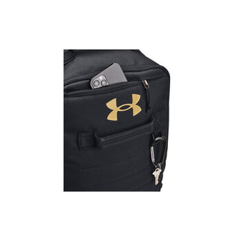 安德玛（Under Armour）春夏张伟丽同款Contain男女训练运动双肩背包1378413黑色001 均码