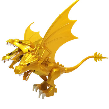 岁彩奥特曼兼容乐高积木捷德哥斯拉怪兽王者基多拉拼装小学生人仔玩具