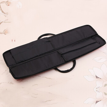 乐器包保护笛子包竹笛包加厚笛箫包套可手提背 黑色8支装72cm