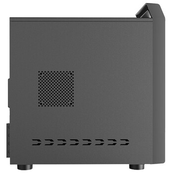 长城（Great Wall）商祺R25商务电脑机箱（MATX主板/提手/走背线/0.6mm厚五金/USB3.0/4硬盘位/光驱位）