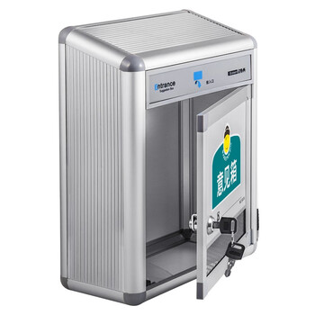 金隆兴 铝合金意见箱留言箱桌放式投诉箱壁挂意见箱 意见箱员工需求箱信报箱投票箱可定制挂墙意见箱