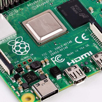 丢石头 树莓派 4B 2GB主板 Raspberry Pi 4 树莓派 ARM开发板 Python编程