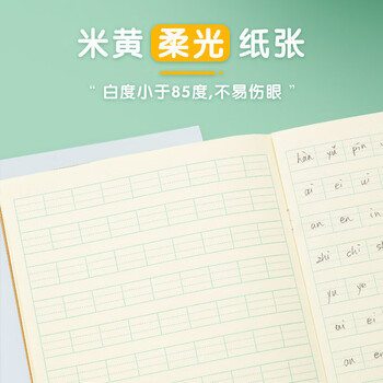 晨光（M&G）文具22k汉语拼音本 10行9列一年级语文作业本小学生幼小衔接抄书本子幼儿园10本APYL919NB