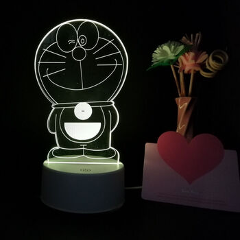 初凝（CHUNING）教师节生日礼物女生送女友小夜灯台灯男友男生纪念品班级活动定制 铃铛叮当(三色光)