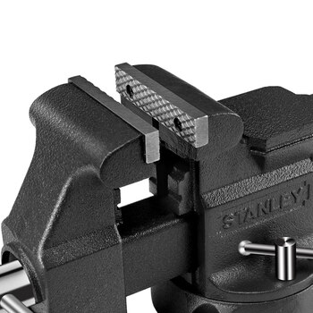 史丹利（STANLEY）MaxSteel重型台虎钳8英寸多功能维修固定夹持钳83-132-2-23C