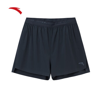 安踏男短裤152335513 基础黑-1 xl(男180)