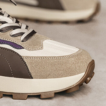 梵蒂沃品牌奢侈男鞋户外增高老爹鞋2023年秋季男士休闲运动潮鞋灰色44