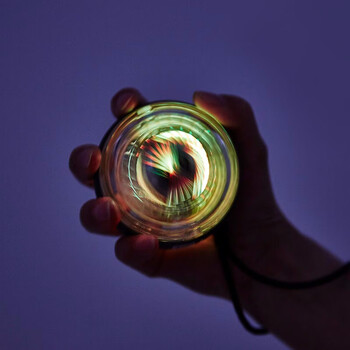 Keep 减压腕力球离心陀螺金属机械动力臂力电镀深灰色 Keep 减压腕力球离心陀螺金属机械动力臂力电镀深灰色