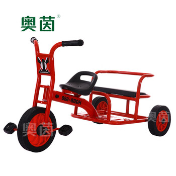 奥茵户外儿童游乐场自行车脚踩踏三轮车货运脚蹬幼教幼儿园