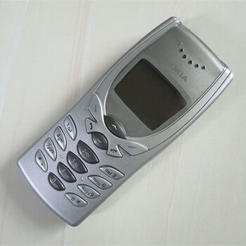 nokia/诺基亚8250蓝屏幕老人机蝴蝶造型按键老款收藏手机 蓝色 移