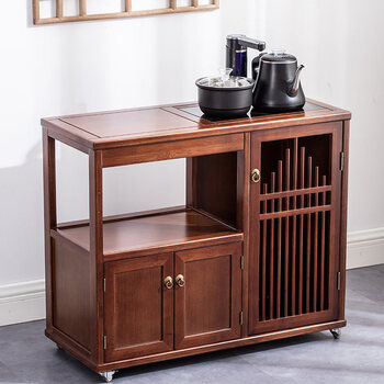 琛宇餐边柜烧水柜茶水柜可放水桶茶水台办公室茶边柜烧水壶一体纯净水