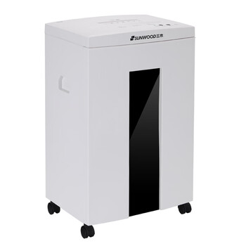 三木(SUNWOOD)5级保密办公商用碎纸机 (单次10张 持续60分钟 21L 可碎纸,光盘,卡,回形针、订书针) S19 三木(SUNWOOD)5级保密办公商用碎纸机 (单次10张 持续60分钟 21L 可碎纸,光盘,卡,回形针、订书针) S19
