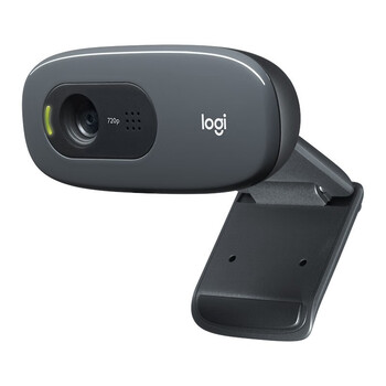 罗技（Logitech）C270 高清网络摄像头 网络商务 视频通话H
