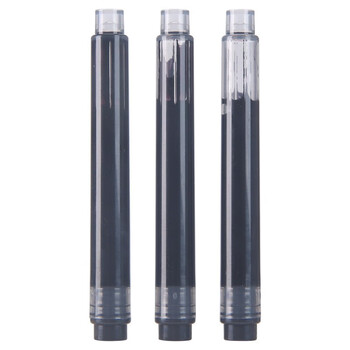 晨光(M&G)文具0.8ml黑色墨囊 K5直液式速干中性笔替换墨囊 学生墨水 3支装AIC24502