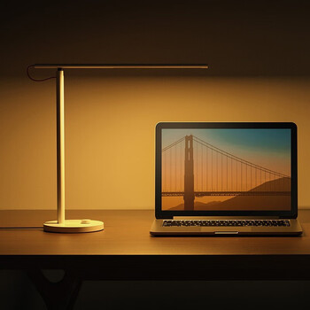 小米mi台灯1s学习护眼灯led智能台灯卧室床头灯可调光插电宝宝灯宿舍