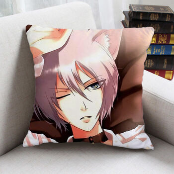 布荷元气少女缘结神巴卫抱枕周边动漫来图创意定制二次元学生生日礼物