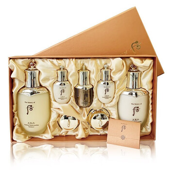 后(whoo) 韩国 whoo后 天气丹套装套盒水 乳液 精华 面霜 眼霜洁面zy