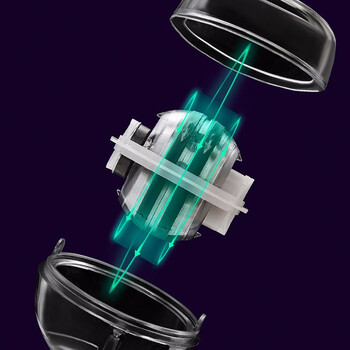 Keep 减压腕力球离心陀螺金属机械动力臂力电镀深灰色 Keep 减压腕力球离心陀螺金属机械动力臂力电镀深灰色