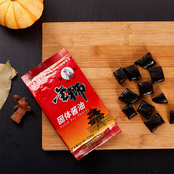 六必居金狮固体酱油330g*3 北京传统风味酱油膏浓缩酱油烹调炒菜.