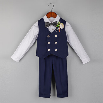 温格奥 新款儿童礼服演出服六一儿童节表演服小孩西装