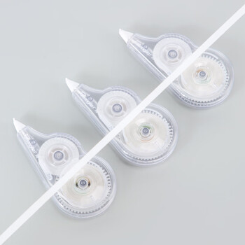 广博（GuangBo）12m无印风学生修正带六只装 涂改带 强力遮盖顺滑改正带 H05021