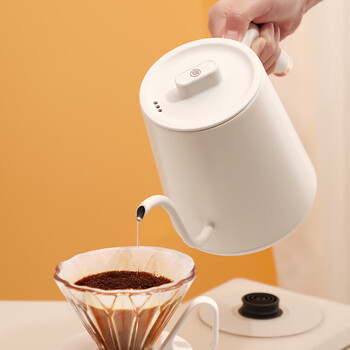 Hero无名温控手冲咖啡壶家用细口壶电热水壶泡茶控温电动手冲壶 白色 Hero无名温控手冲咖啡壶家用细口壶电热水壶泡茶控温电动手冲壶 白色