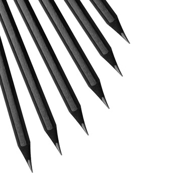 三木(SUNWOOD) 名匠系列 12支2B六角杆黑木铅笔/考试涂卡/绘图/书写笔 MC61