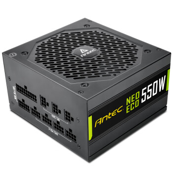安钛克 Antec NE550金牌全模组/全日系电解电容/寿命更持久/支持风扇启停/台式机电脑主机电源550W