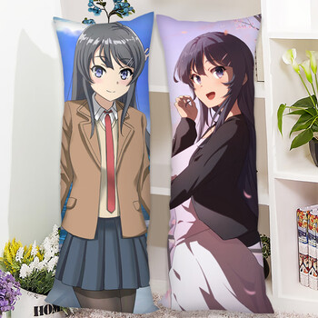 樱岛麻衣抱枕 青春猪头少年不会梦到兔女郎学姐樱岛麻衣等身抱枕身长