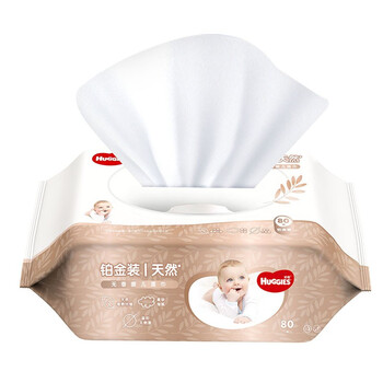 huggies 好奇 金装 婴儿湿巾 80片 3包 *3件