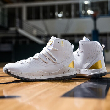 橙央apl篮球鞋高帮男减震战靴nba禁穿2023春新款curry6球鞋男 白金6代