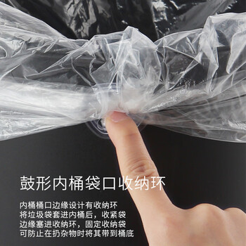 欧润哲垃圾桶脚踏带盖 大号12L弧盖不锈钢家用厨房卫生间客厅缓降轻音