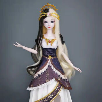 车致正版叶罗丽娃娃芭比套装29/60cm灵冰情时间公主女孩换装玩具 29