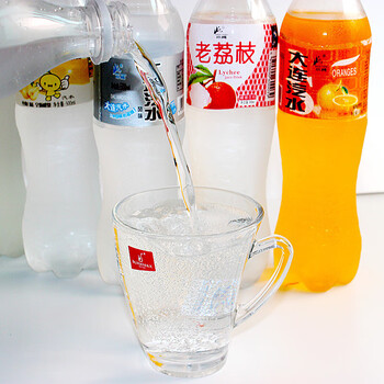 小洋人500ml*10瓶大连汽水怀旧汽水80老汽水老饮料荔枝橘子水蜜桃