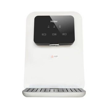 海尔（Haier）壁挂管线机 550W即热即饮 3L内胆 热水常温双温 触控大屏童锁多重防干烧 HLGR03 白色