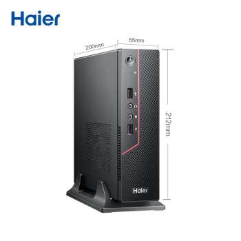 海尔（Haier） 云悦mini T9-S11 Pro 迷你PC口袋主机高性能商务电脑台式(酷睿11代i7-1195G7/16G/ 1TSSD/Win11)