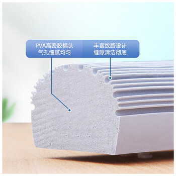 百家好世 对折式挤水胶棉拖把替换头吸水海绵拖布 28cm替换2只装 百家好世 对折式挤水胶棉拖把替换头吸水海绵拖布 28cm替换2只装