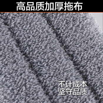大卫喷水平板拖把36cm杆长128cm2布A9微湿喷雾清洁养护一次搞定
