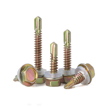 8m5.5彩钢瓦铁皮钢板钻尾丝 m4.8*30mm(整箱5000颗)